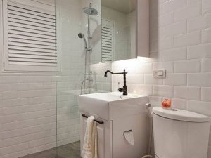 北欧风格卫浴装修效果图 纯净至美的沐浴空间