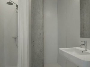 纯净现代日式风格卫生间浴缸设计装修图
