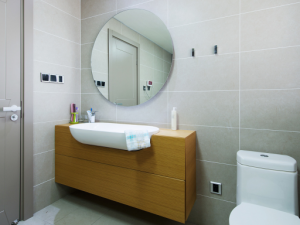 简约风格小户型卫生间装修效果图 卫生间浴室柜装修欣赏图