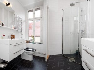 北欧风卫生间图片大全 整体淋浴房图片