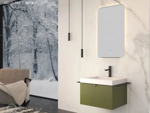 高第卫浴效果图 罗马系列浴室柜产品图片