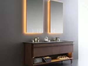 富兰克卫浴效果图 闲庭系列浴室柜产品图片