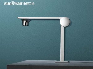 申旺卫浴 旋转未来面盆龙头 SW811015产品效果图