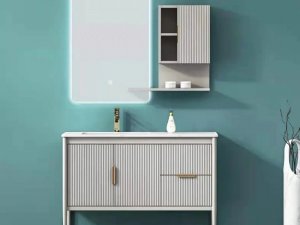四维卫浴产品图  现代简约浴室柜风格图片