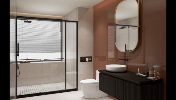 德立“多巴胺”淋浴房 打造高級感衛浴空間