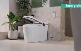 漢斯格雅衛浴純境Element S「水極光」智能一體坐便器產品