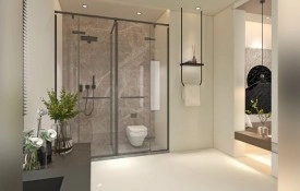德立淋浴房SA5 series極簡風產品圖
